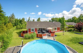Amazing Home In Ørsted With Outdoor Swimming Pool